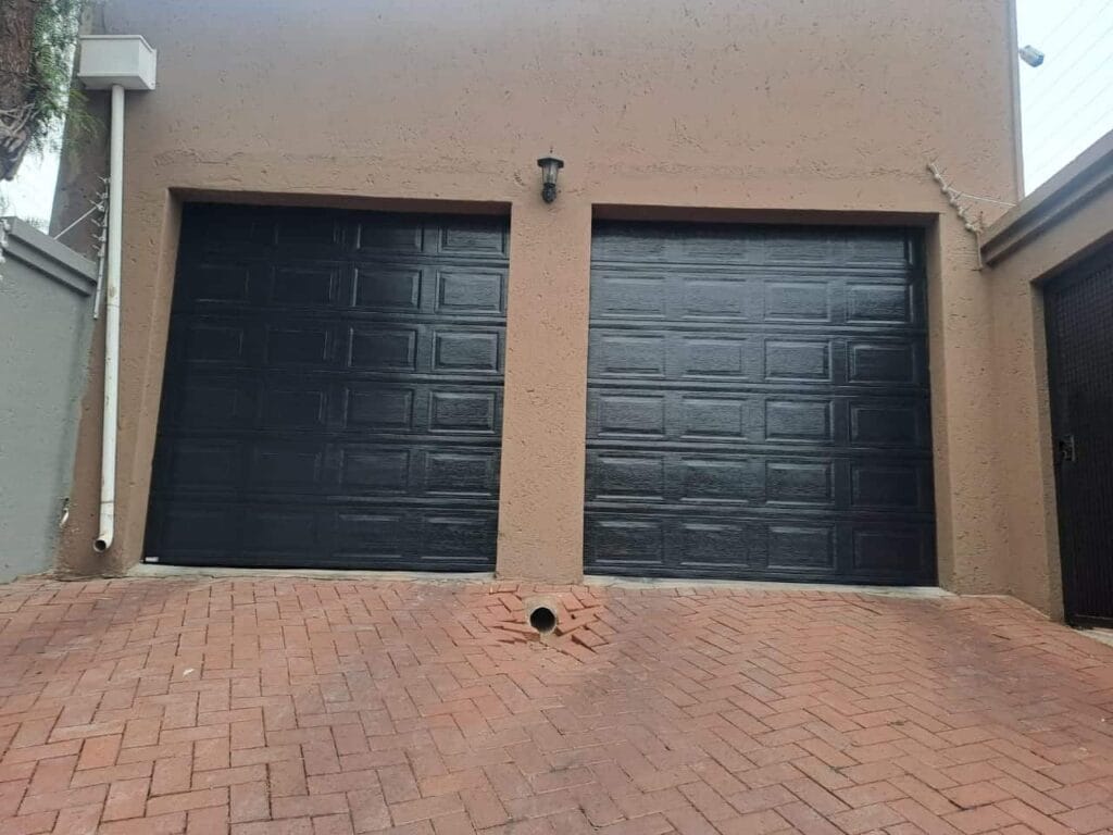 Aluzinc Charcoal Garage Doors