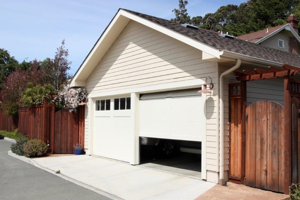 Garage Door Water Damage